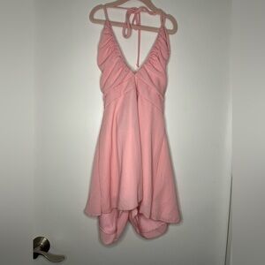 fashion nova pink romper